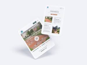 Création du site web du Tennis Club de Paris